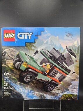 LEGO City 60447 Off-Road Mountain Truck 221-Pc Set Age 6+ New
